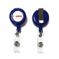 China Yoyo Flat Back Lanyard Retractable Badge Reels  , Durable Badge Reel on sale