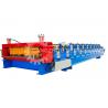 CE / ISO Colour Coated Roofing Sheet Roll Forming Machine Double Layer