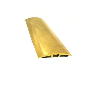 China Brass Stair Treads and Nosings Brass Antislip Stair Strip For Interior supplier