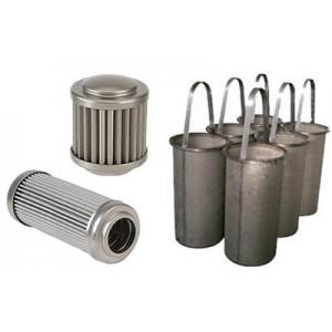 China Stainless Steel Filter Elements With Filtration Rating Available (micron) : 3, 5, 7, 10, 15, 20, 25, 30, 40, 60, etc. supplier