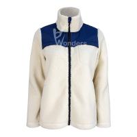 China Women's 100% Recycled Full Zip Fleece Jacket Outdoor Leisure Breathable Jacket on sale