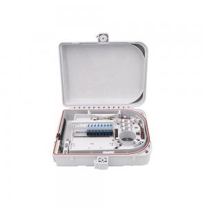 China Outdoor Electrical Power Distribution Box Waterproof 12 Core Fiber Optic Termination Box supplier