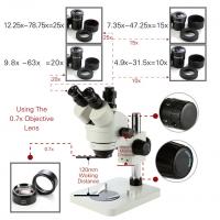 Wisdomshow Trinocular head electronic repair microscope with camera