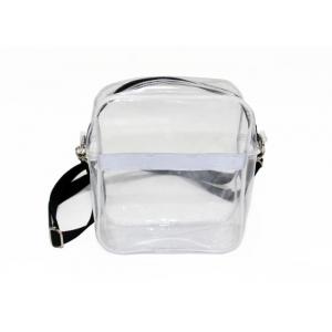 China Clear Transparent Messenger Crossbody Bag Detachable Strap For Guys supplier