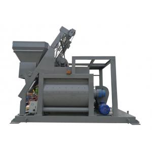 Self Loading Cement Mixer Machine , Double Shaft Construction Mixer Machine