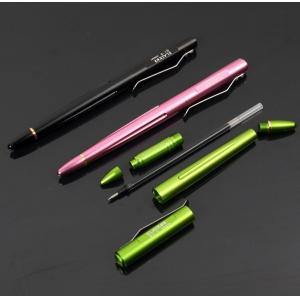 Fine pen high-end gift pen business writing self-defense multi-functional metal pen