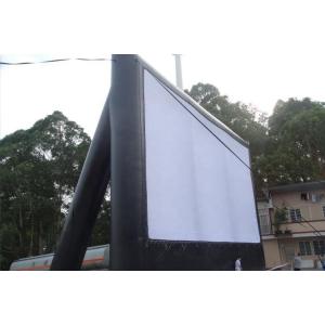 China Waterproof Backyard Outdoor Inflatable Movie Screen With Blowers wholesale