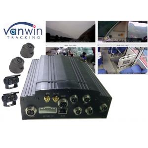 8V - 36V GPS Mobile DVR With GPS Tracking , H.264 Compression Format