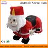 China Santa Claus Electronic Walking Animal Rides Games Machine for Christmas Amusement Park wholesale