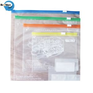 China Clear Poly Ziplock Baggies for Freshness - Resealable Custom Zipper Bags for Food Storage Sandwich Bag with Zipper wholesale