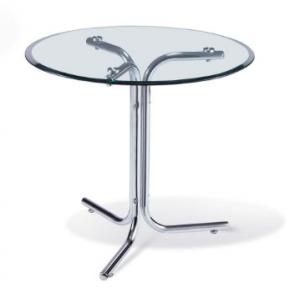 Modern round glass restaurant table furniture