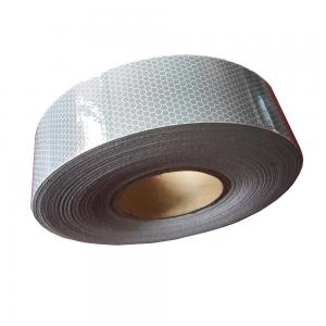 China Color Changing Barriercade Police  Reflective Tape Sheets , Yellow Reflective Safety Tape  For Stairs  Steps supplier