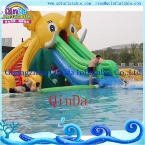 China Inflatable Slide for Pool Ginat Inflatable Elephant Slide Water Slides for Sale supplier