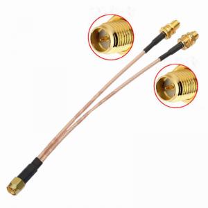 RF 1.13 Mini Coaxial Cable Jumper Single UFL/To SMA Female Connector