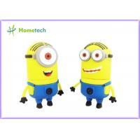 China PVC 1GB 4GB Minions Pendrive USB Flash Drive / 3D Cartoon Despicable Me Toy USB Gift on sale