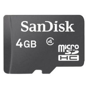 SanDisk microSD card,  TF 4GB class4,mobile phone memory card