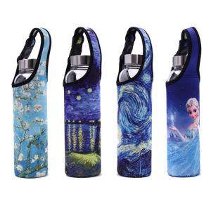 Customized Neoprene Water Bottle Accessories Sleeve 450ml