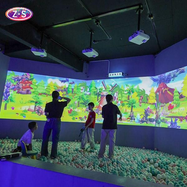 Underwater World Projection Wall Games System 1024x768 Projector Games On Wall