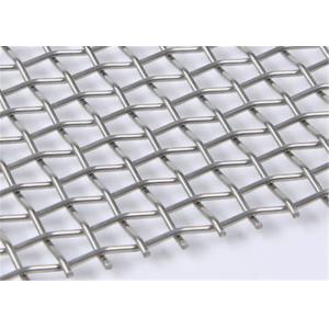 12.7mm hole corrosion resistant 304 304L stainless steel crimped heavy duty wire mesh screen