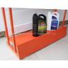 China 3 Tier TUV Approval Metal Oil Display Stand For Lubricating Oil Per Floor wholesale