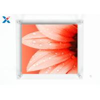 China Wall Mounted Acrylic Photo Frames / Double Panel Clear Acrylic Floating Frame on sale