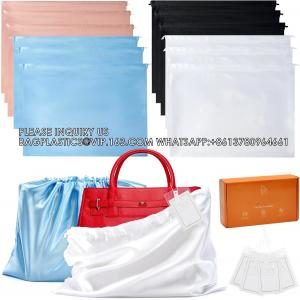 Dust Bags Handbags Travel Storage Pouch Silk Cloth Bag With Drawstring Large Storage Pouch For Handbag Purse Shoes