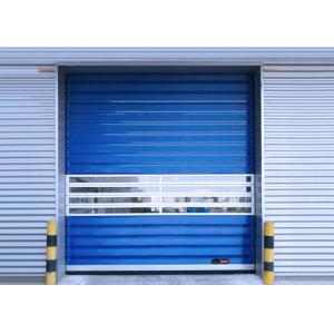 Aluminum Transparent High Speed Spiral Door Safety Efficiency As Per Customized Order Hard Fast Action Security Garage