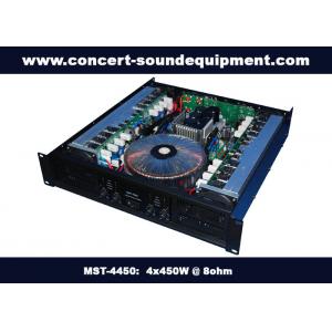 Pub , Church , School Conference Sound Equipment Class AB 4 X 450W Analogue Amplifier