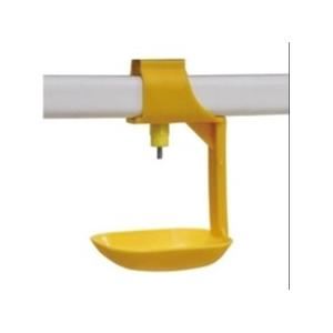 Yellow Chicken Nipple Drinker 38.8mm Automatic Poultry Drinkers