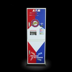 China Game Center Tokens Currency Exchange ATM Coin Change Machine Speed 1200pcs / Min supplier