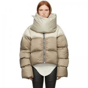 China                  Winter New Thick Down Cotton Puffer Coat for Ladies Vintage Warm Women Clothing Scarf Design Bubble Jacket              supplier