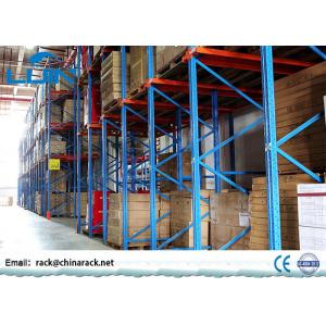 China High Density Steel Drive In Pallet Rack Shelving For Storage Corrosion Protection supplier
