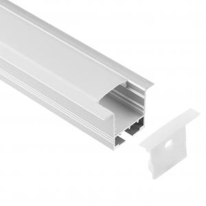 Soft Recessed LED Profile Aluminium 35*23mm Anodized For Ceiling Lamp
