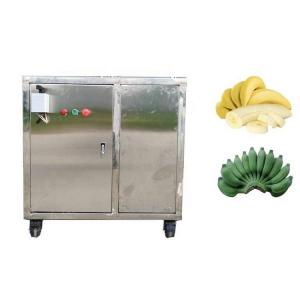150KG/H Fruit Vegetable Processing Machine Plantain Green Banana Peeler Machine