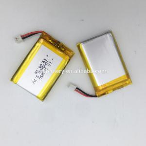 China SUN EASE 103450 1800mAh lithium battery cell 3.7v with 2pin connector supplier