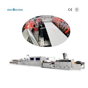 China 38CrMoALA Plastic Extrusion Production Line For PVC WPC Panel By Sino Holyson supplier