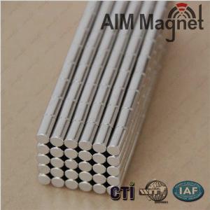 China rod magnets D4X8 neodymium supplier