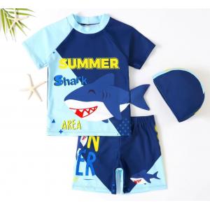 Blue Shark Boys Swimwear Sets Children'S Xl For Beach Occasion