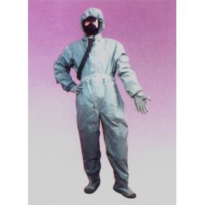 Airtight Safety Chemical Protective Suit Clothing 185cm Alkali Proof