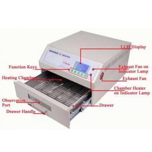 T962A Benchtop Reflow Oven 300*320mm 1500w IC Heater Infrared BGA Rework Station For SMD SMT