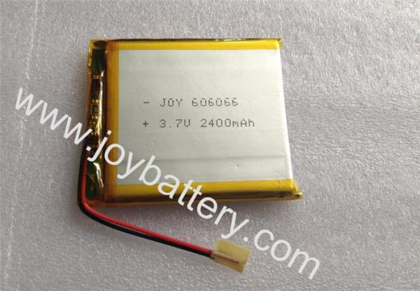 606066 3.7V2400mAh polymer li ion battery,rechargeable lipo battery 22.2V 6s2p