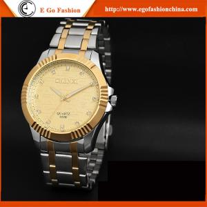 China Vintage Watch Man Women's Watch Rhinestone Stainless Steel Watch Quartz Watch Analog Watch supplier