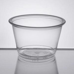PP  1.5OZ Personalized Plastic Cups With Lids Clear