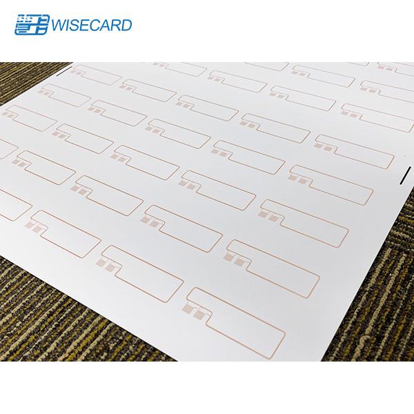 Wisecard LF/HF/UHF Chip Rfid Prelam Inlay for Producing EMV Smart Card