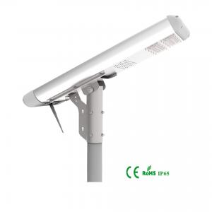 China Renewable Integrated Solar Street Light AL Material Over 21% Transfer Rate supplier