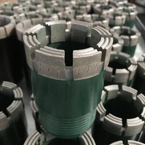 China NX HX impregnou Diamond Core Bit Reaming Shell para a perfuração da exploração de mineração supplier