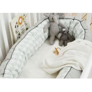 China 100% Cotton Cuddle Nest Baby Crib Bedding Sets Comfortable Color Customized supplier