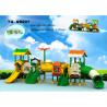 Creole Styles Kids Plastic Playground Equipment Childrens Garden Toys SGS