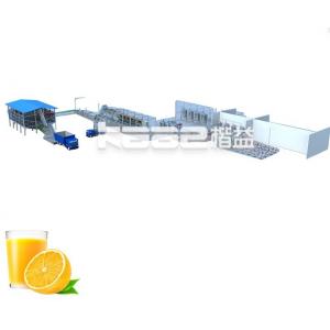 China 20T/H NFC Juice Processing Line Food Grade Hydraulic Press Juicer For Fresh Orange supplier