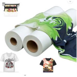 China 100gsm Sublimation Digital Printing Heat Transfer Paper Roll Jumbo For Polyester Fabric supplier